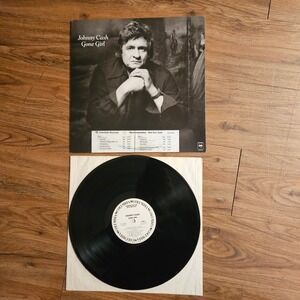 Johnny Cash – Gone Girl Columbia 1978 KC 35646 PROMO Vinyl LP VG+ EX/EX